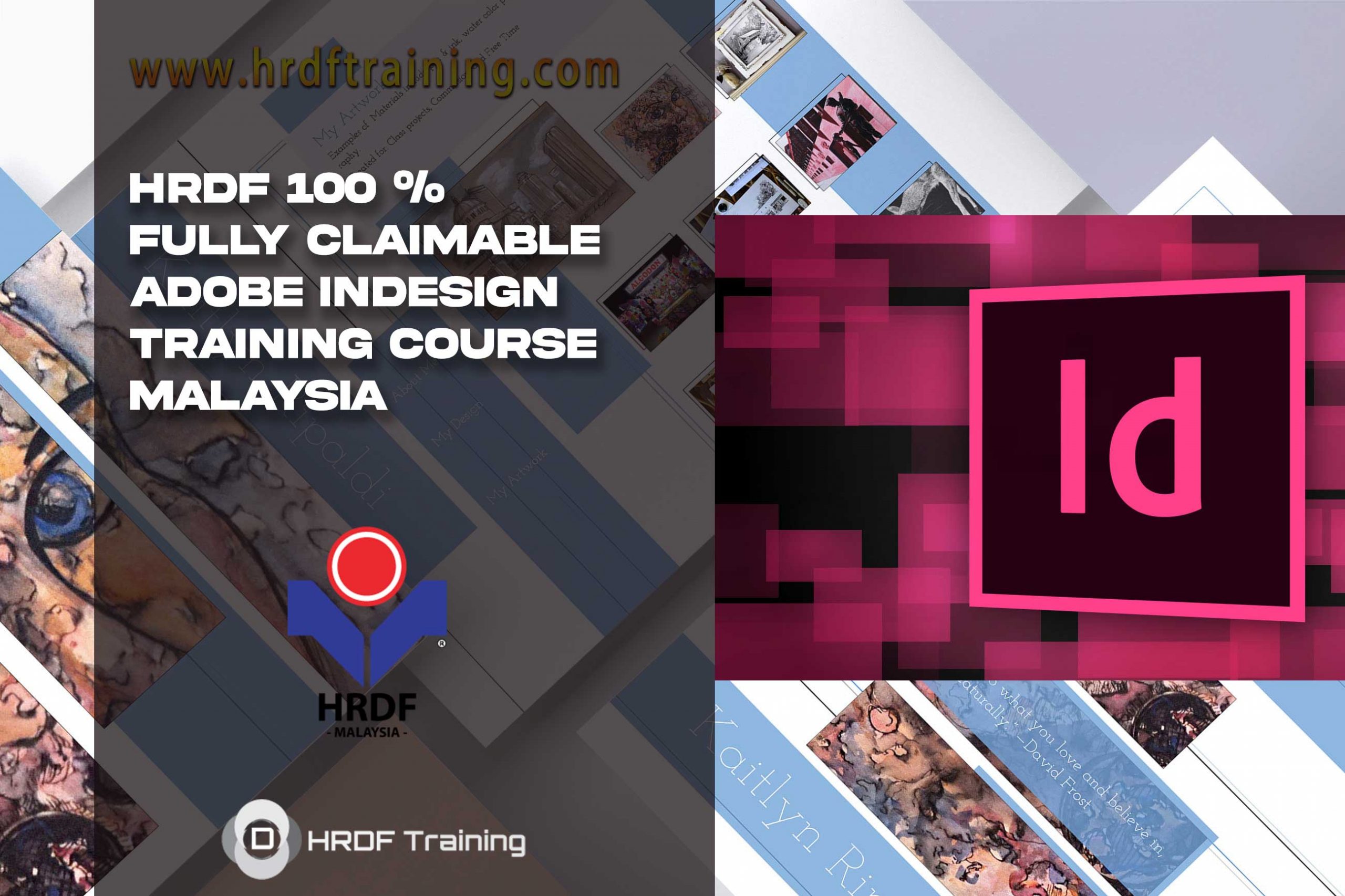 HRDF 100 % Fully Claimable ADOBE INDESIGN Training Course