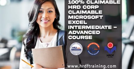 HRDF HRD Corp Claimable Microsoft Excel Intermediate - Advanced Training